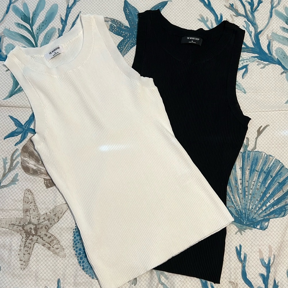 NWOT ‘THE WORKSHOP’ tank tops, size Medium
